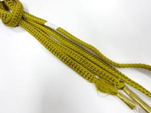 未使用品　正絹　手組帯締め